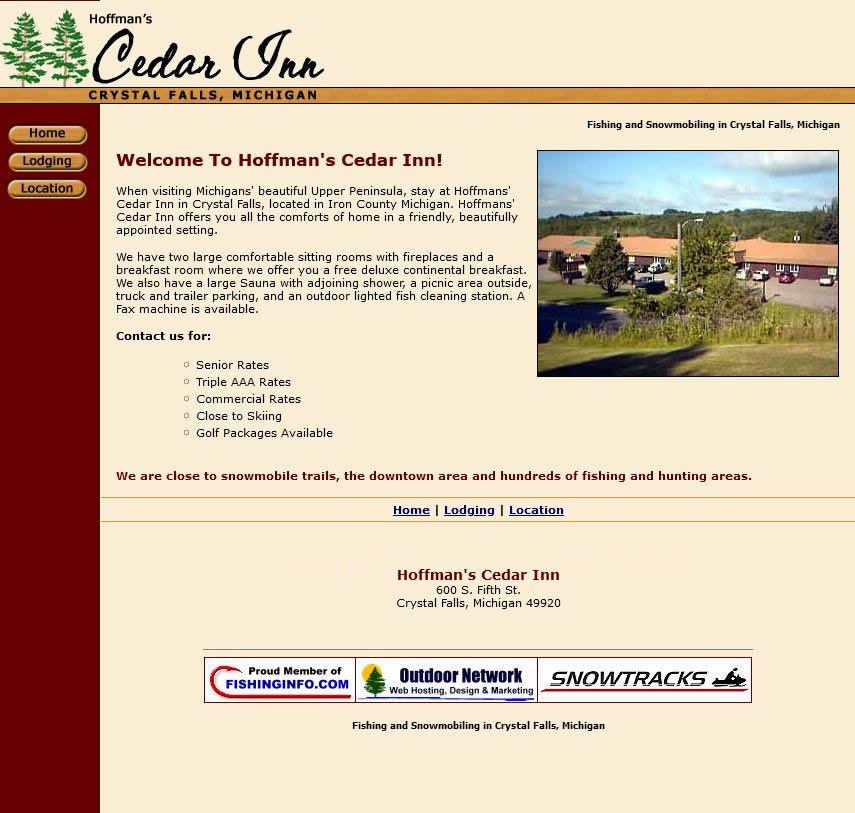 Cedar Inn - Web Site Archived From 2006 (newer photo)